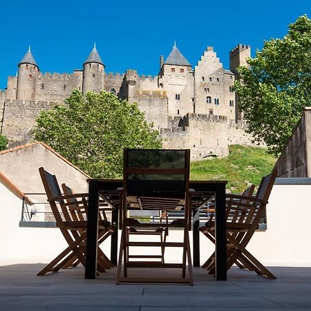 La Terrasse De La Tour Pinte. Lägenhet Carcassonne Exteriör bild