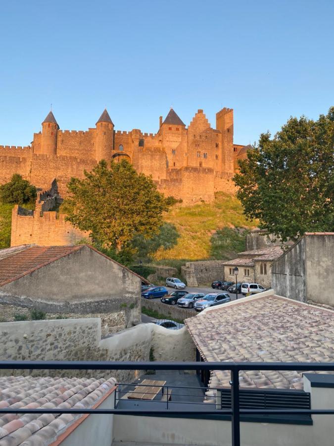 La Terrasse De La Tour Pinte. Lägenhet Carcassonne Exteriör bild